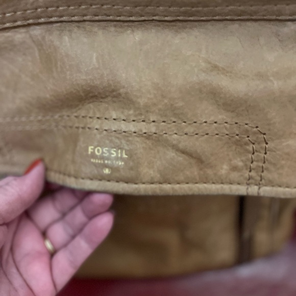 Fossil leather purse with built in wallet - Picture 9 of 9